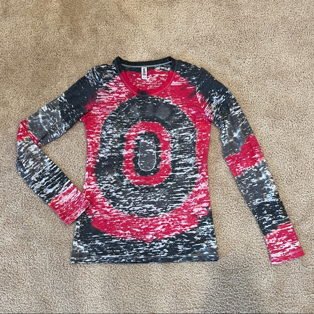 Tie Dye OSU long sleeve